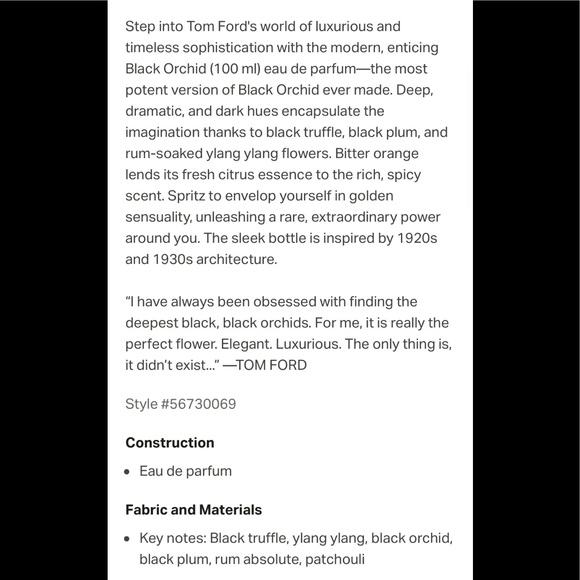 Tom Ford Black Orchid mini - Picture 2 of 2